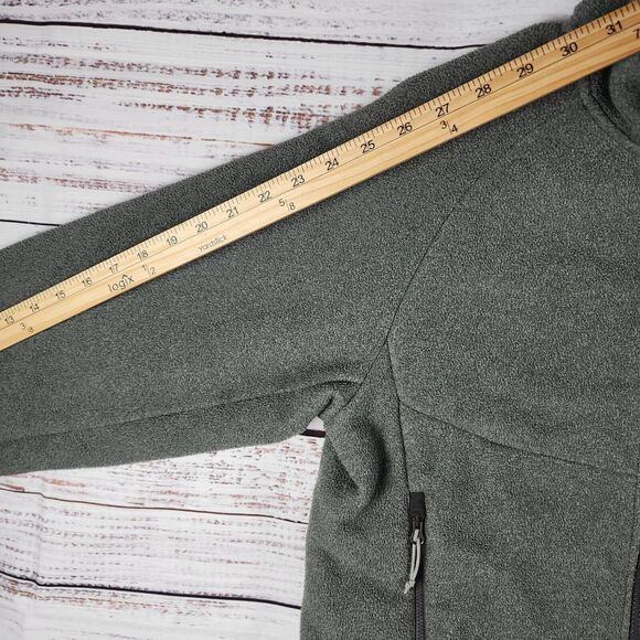 The North Face Mens Jacket Fur Fleece Inside Chest Pocket Hike Camp Outdoor SM‎ - Picture 7 of 8